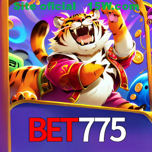 Imagem promocional da Bet775 mostrando a plataforma e suas vantagens
